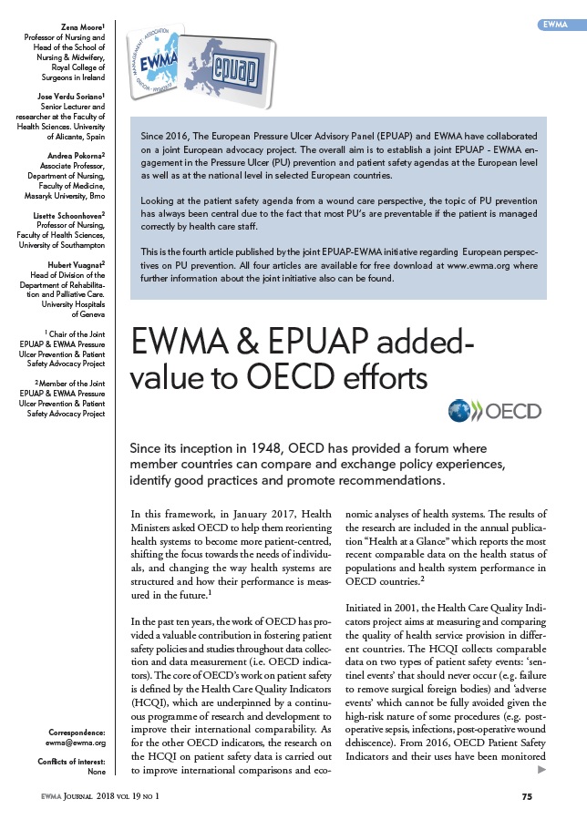 EWMA and EPUAP added values to OECD